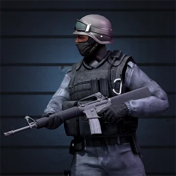 SWAT Shooter Polis Aksiyon FPS simgesi